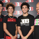 LaVar Ball (right) and his sons (Joshua Blanchard/Getty Images)